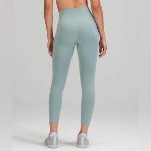 NWOT Wunder Train High-Rise Tight 25" Misty Glade Leggings 8